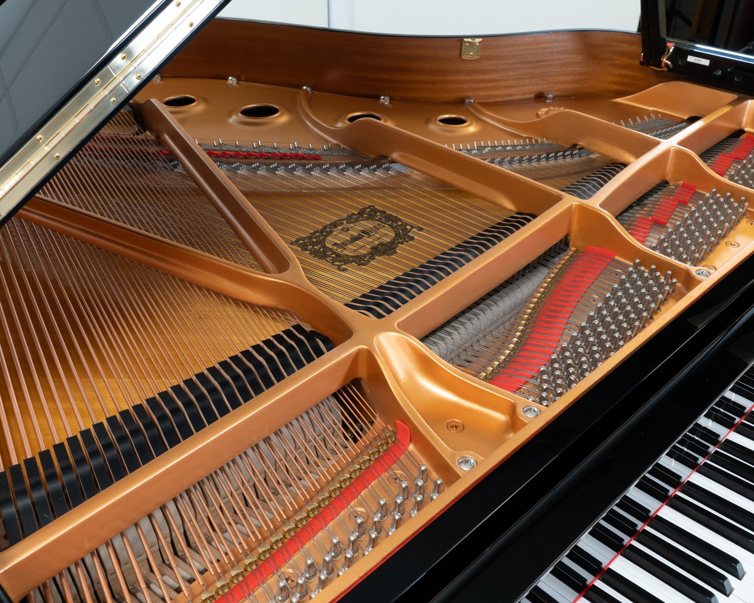 Yamaha GC1 Grand Piano in polished black