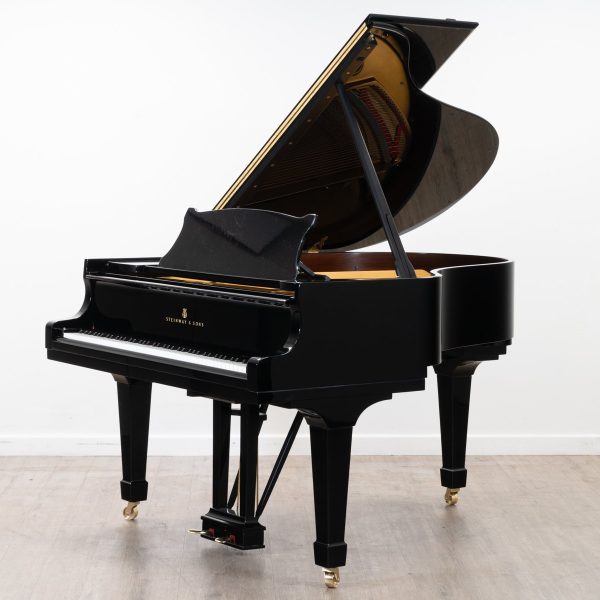 Steinway Model M Grand Piano in Black