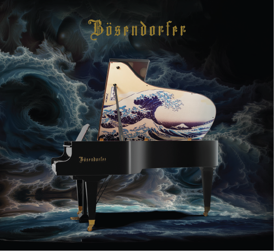 Bösendorfer – The Great Wave Off Kanagawa Grand Piano