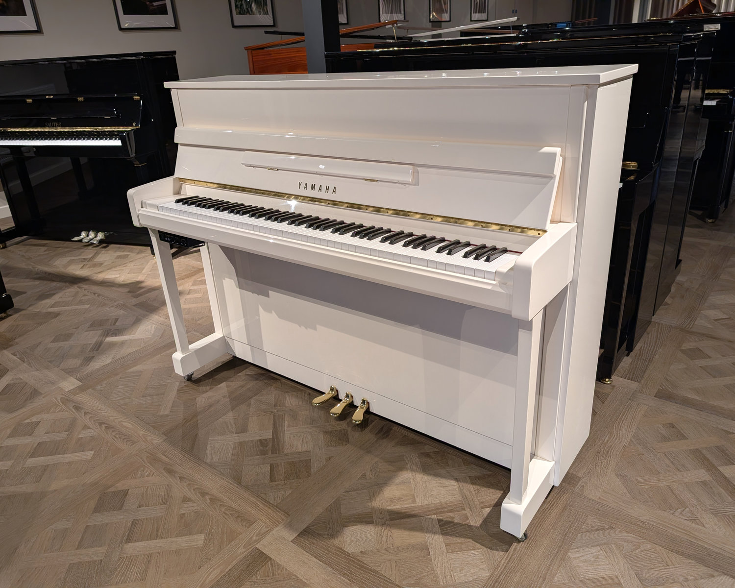 Yamaha B2 'Silent' Upright Piano - c2015