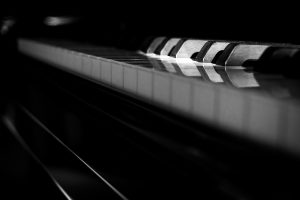 Abstract Piano Keyboard