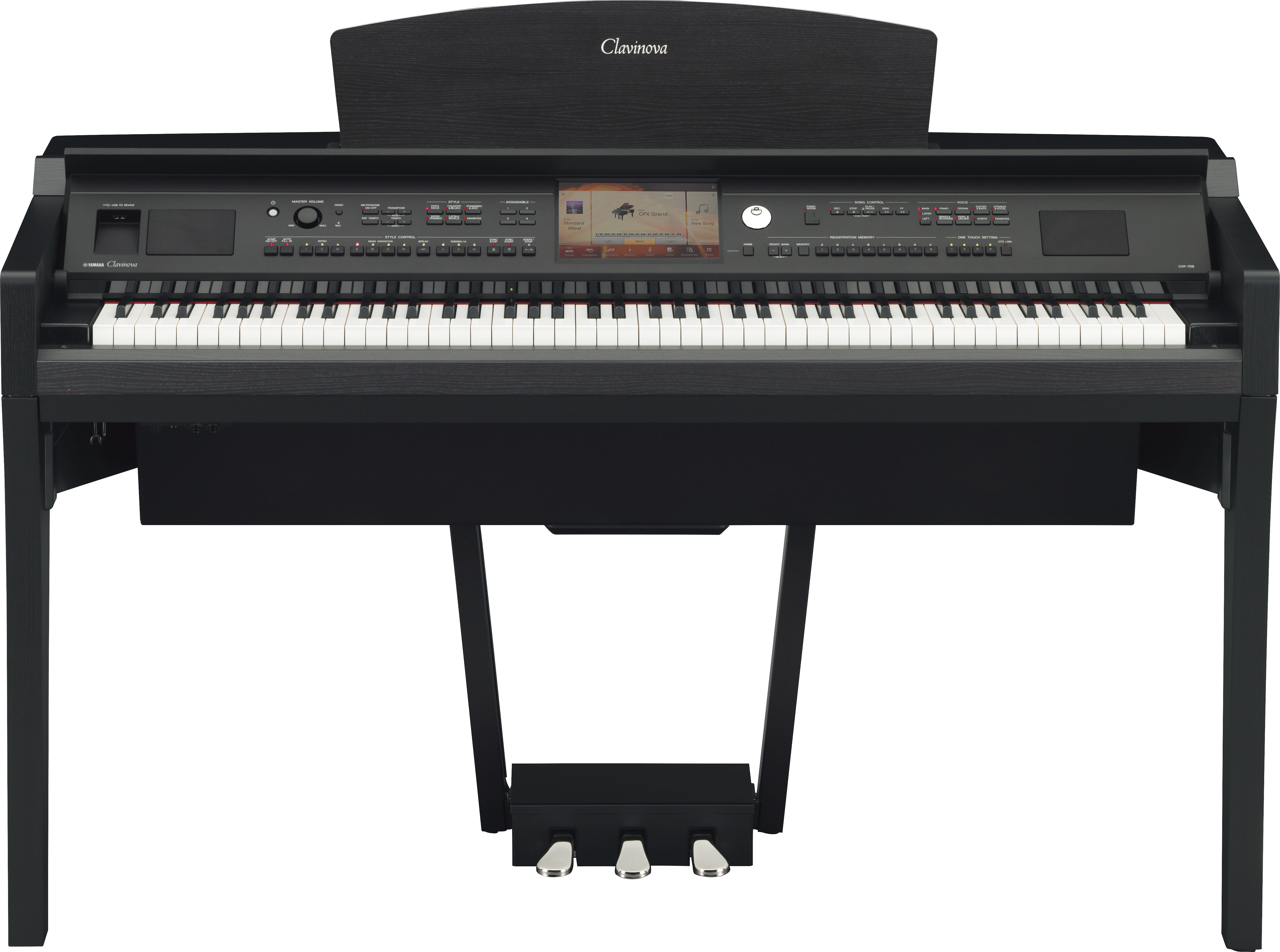 New Yamaha Clavinova Cvp709 Digital Piano